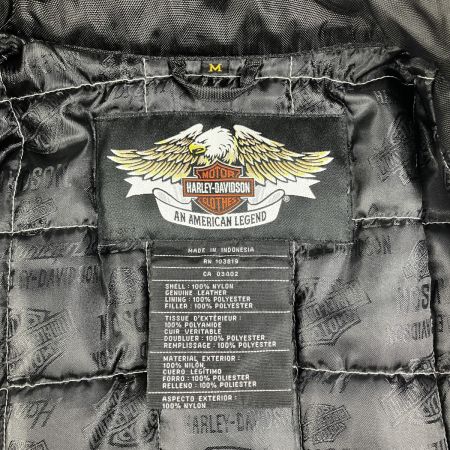  HARLEY-DAVIDSON ハーレーダビッドソン 中綿ナイロンジャケット  97480-05VM ブラック