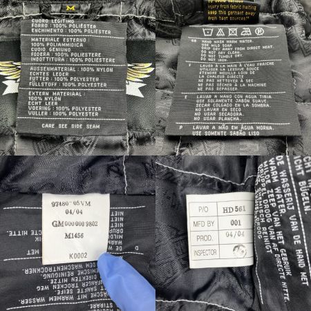  HARLEY-DAVIDSON ハーレーダビッドソン 中綿ナイロンジャケット  97480-05VM ブラック