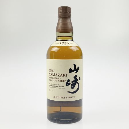 【北海道内限定発送】 山崎/サントリー シングルモルト ディスティラーズリザーブ 700ml 43% 未開栓