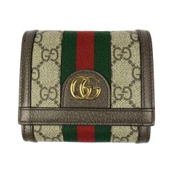 ▽▽ GUCCI グッチ GG オフィディア 2つ折り財布 598662 Aランク