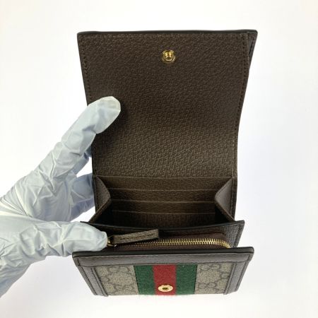  GUCCI グッチ GG オフィディア 2つ折り財布 598662
