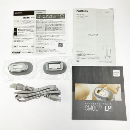  Panasonic パナソニック SMOOTHEPI 光エステ スムースエピ ES-WG0A-H