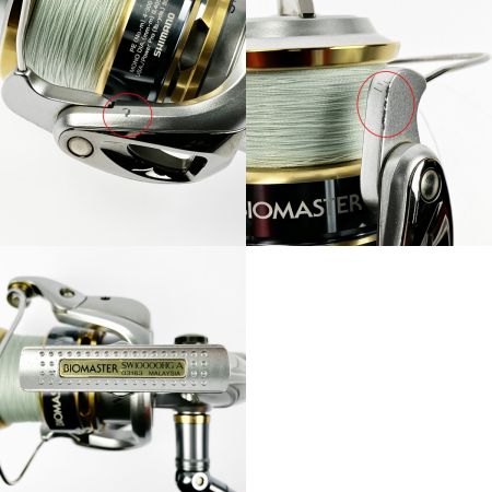 SHIMANO シマノ 13バイオマスター SW10000HG-A 8000番スプール付き 03163