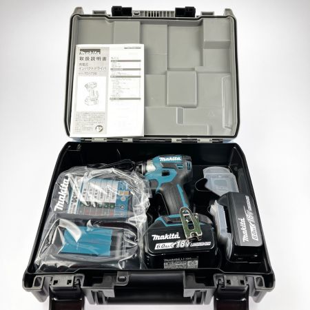  MAKITA マキタ インパクトドライバ 充電器・充電池2個付き TD173DRGX ブルー