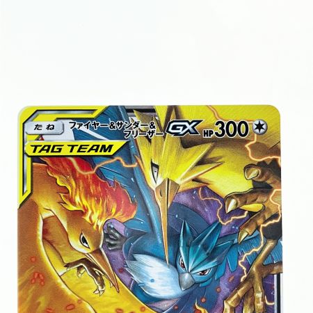   ポケモンカード ファイヤー&サンダー&フリーザーGX 035/054RR ポケカ