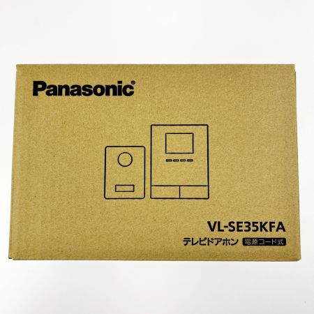  Panasonic パナソニック テレビドアホン 電源コード式 VL-SE35KFA 開封未使用品