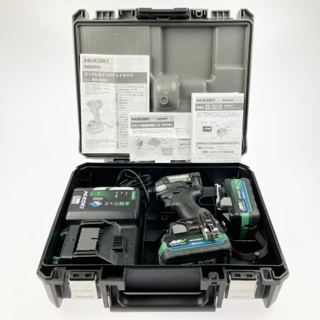  HiKOKI ハイコーキ コードレスインパクトドライバ WH36DD(2XHBSZ) ブラック