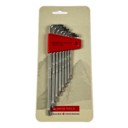  PB SWISS TOOLS スイスツールズ ローレット入L型 ヘクスローブレンチセット 3411.H6-25CN