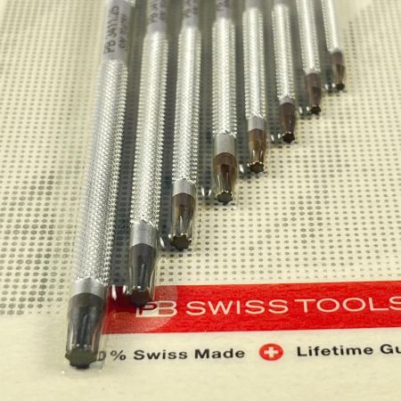  PB SWISS TOOLS スイスツールズ ローレット入L型 ヘクスローブレンチセット 3411.H6-25CN