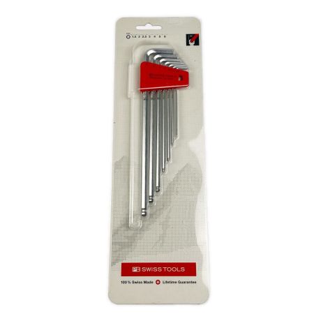  PB SWISS TOOLS スイスツールズ ボール付ロング六角棒レンチセット 212.LH-6CN