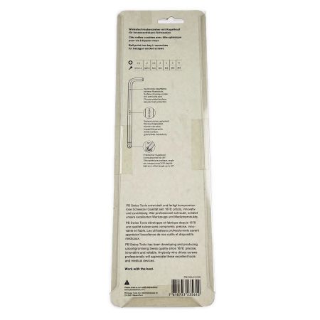  PB SWISS TOOLS スイスツールズ ボール付ロング六角棒レンチセット 212.LH-6CN