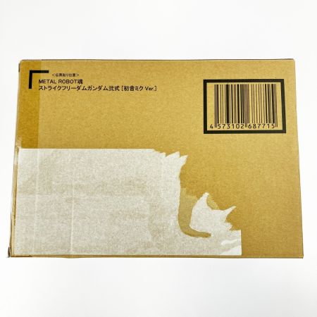  バンダイスピリッツ METAL ROBOT魂 ストライクフリーダムガンダム弐式 [初音ミク Ver.] 未開封品