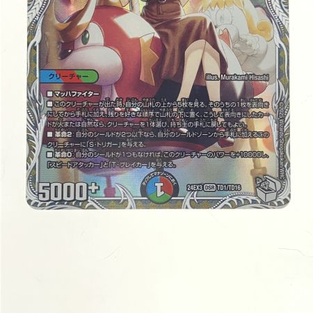   デュエルマスターズ 切札勝太&カツキング-熱血の物語- 24EX3 DSRTD1/TD16 デュエマ