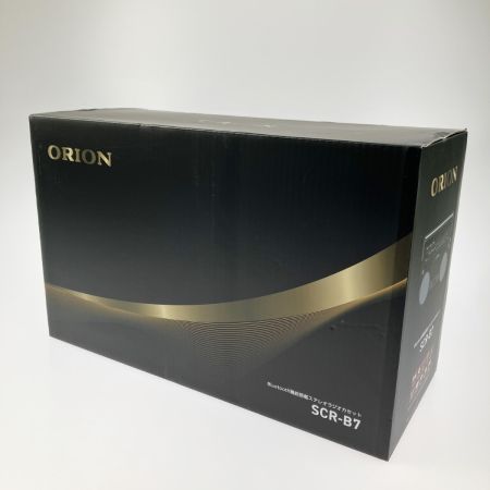  ORION オリオン Bluetooth機能搭載 ステレオラジオカセット ラジカセ SCR-B7 開封未使用品