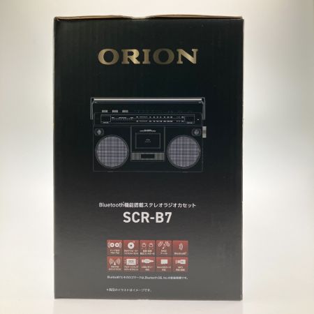  ORION オリオン Bluetooth機能搭載 ステレオラジオカセット ラジカセ SCR-B7 開封未使用品