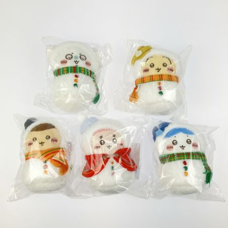   エニマイくじ ちいかわ ゆきだるまになっちゃった E賞マスコット 5種