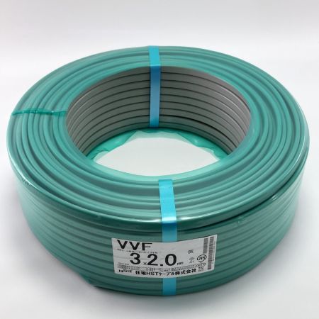  住電HSTケーブル VVFケーブル（PbF）3芯 3×2.0mm 100m