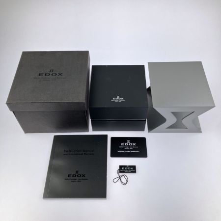  EDOX ネプチュニアン オートマティック ブルー文字盤  80120