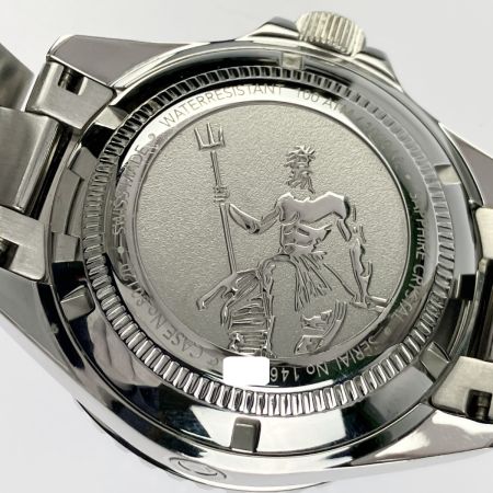  EDOX ネプチュニアン オートマティック ブルー文字盤  80120