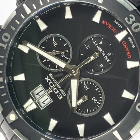  EDOX グランドオーシャン クロノダイバー 10022-37N-NIN