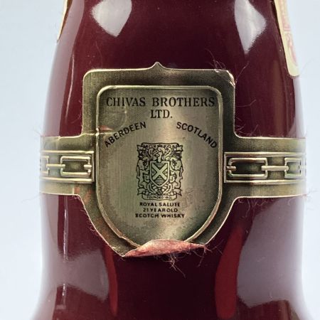  SHIVAS BROTHERS ロイヤルサルート 21年 700ml 赤 未開栓