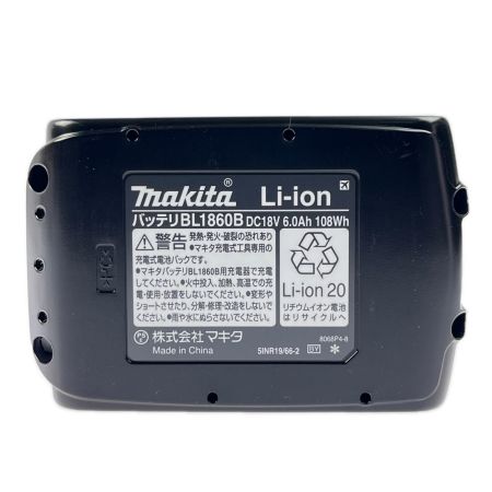MAKITA マキタ 18Vリチウムイオンバッテリ 6.0Ah BL1860B