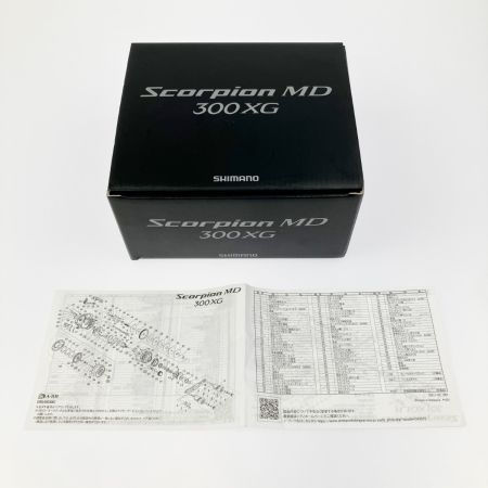  SHIMANO シマノ 21スコーピオンMD 300XG 右ハンドル 043573