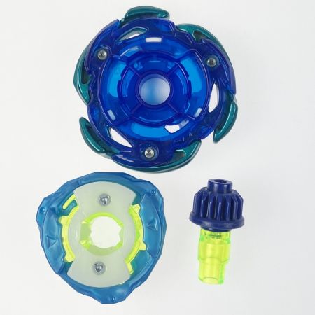   ベイブレードX UX-00 ブースター エアロペガサス3-70A ダブルメタルコート：ブルー×グリーン