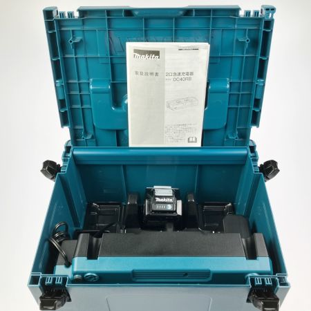  MAKITA マキタ 40Vmax 2口急速充電器+バッテリ1個セット 収納ケース付き DC40RB/BL4025