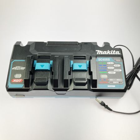  MAKITA マキタ 40Vmax 2口急速充電器+バッテリ1個セット 収納ケース付き DC40RB/BL4025