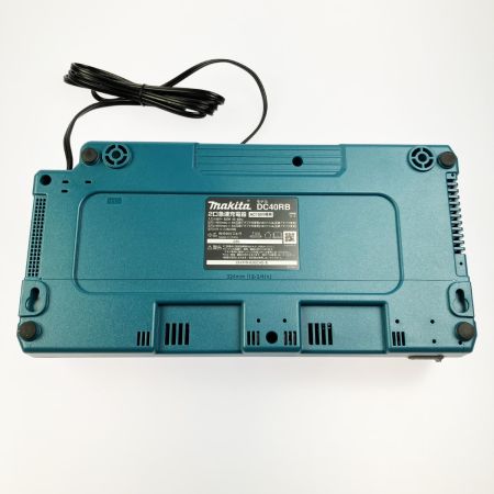  MAKITA マキタ 40Vmax 2口急速充電器+バッテリ1個セット 収納ケース付き DC40RB/BL4025