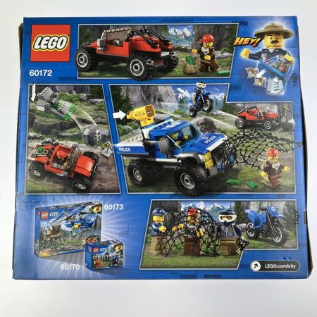   LEGO レゴ シティ 山のポリスカーとポリスバイク 60172 未開封品
