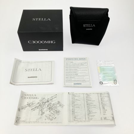  SHIMANO シマノ スピニングリール 18ステラ C3000MHG 03806 ハンドルノブカスタム