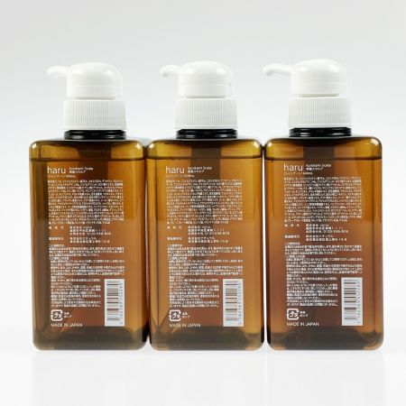  haru kurokami スカルプ オリジナル 400ml 3本セット
