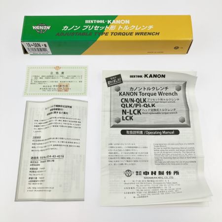  KANON カノン プリセット形 トルクレンチ N50QLK