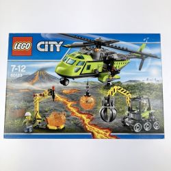 ▽▽  LEGO レゴ シティ 火山調査隊のヘリコプター 60123 開封品 未組立 Sランク