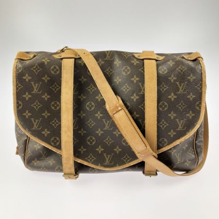  LOUIS VUITTON ルイヴィトン ショルダーバッグ モノグラム ソミュール43 M42252