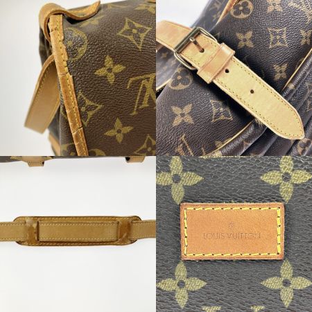 LOUIS VUITTON ルイヴィトン ショルダーバッグ モノグラム ソミュール43 M42252