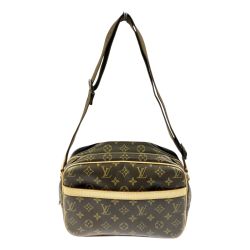 ▽▽ LOUIS VUITTON ルイヴィトン ショルダーバッグ モノグラム リポーターPM M45254 Cランク