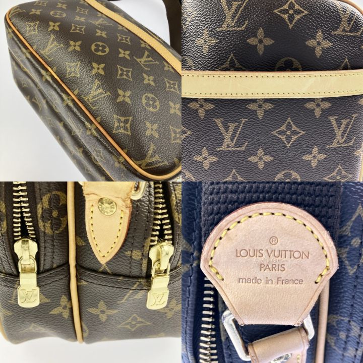 LOUIS VUITTON ルイヴィトン ショルダーバッグ モノグラム リポーター