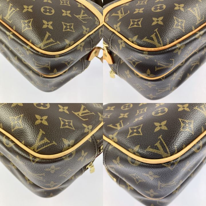 LOUIS VUITTON ルイヴィトン ショルダーバッグ モノグラム リポーター