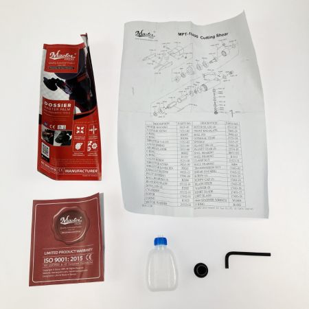  MASTER マスターエアーツール エアーハサミ MPT18490