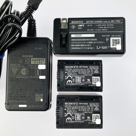  SONY ソニー ハンディカム 4K ビデオカメラ アクセサリーキット付属 FDR-AX45/ACC-TCV7C
