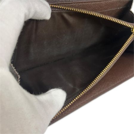  LOUIS VUITTON ルイヴィトン ポルトフォイユサラ 長財布 N61734 ブラウン ホック緩み有