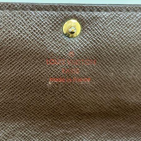  LOUIS VUITTON ルイヴィトン ポルトフォイユサラ 長財布 N61734 ブラウン ホック緩み有