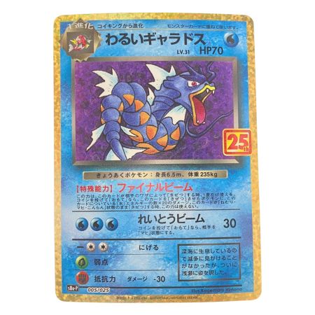   ポケモンカード わるいギャラドス s8a-P 005/025 ポケカ