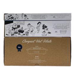 ▽▽ BRUNO ブルーノ コンパクトホットプレート スチーマー・グリルプレート付属 BOE021-NV ネイビー 開封未使用品 Sランク