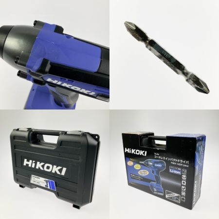  HiKOKI ハイコーキ コードレスインパクトドライバ 14.4v  FWH14DF(2BG) ブルー