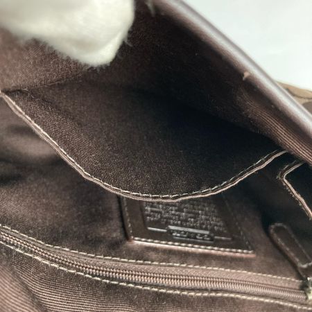  COACH コーチ ソーホー シグネチャー ワンショルダーバッグ 10296 ブラウン