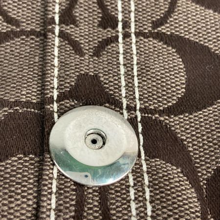 COACH コーチ ソーホー シグネチャー ワンショルダーバッグ 10296 ブラウン